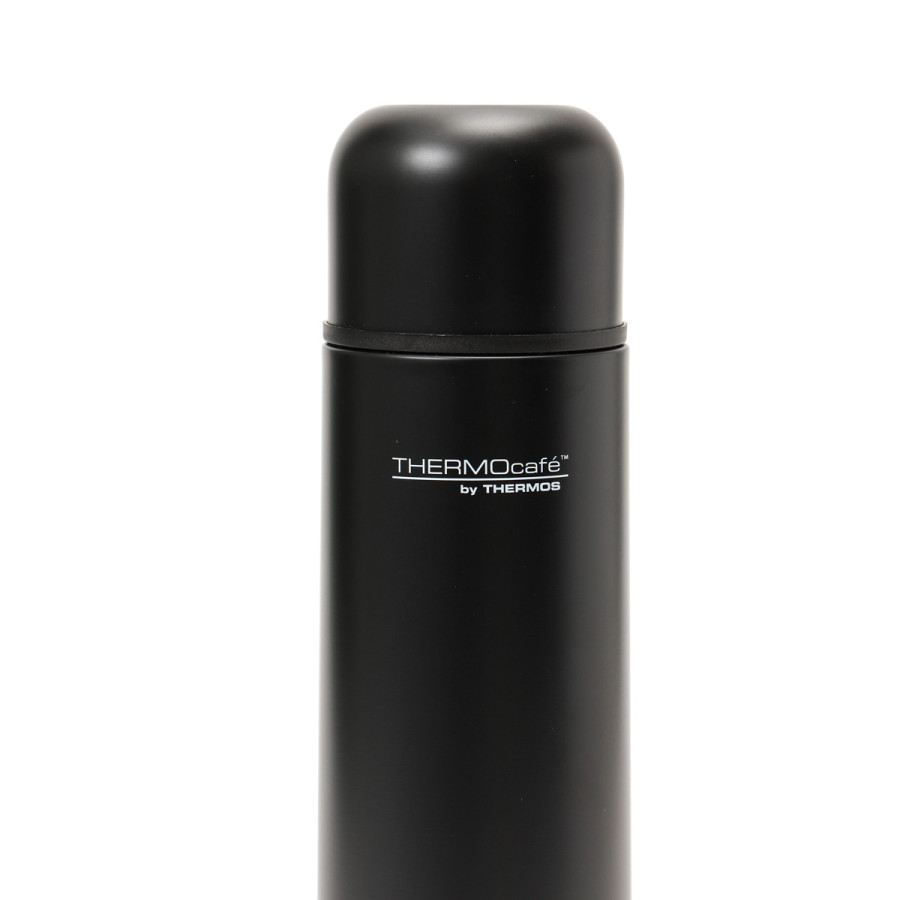 Termo 1000 ml con Tapa a Rosca Pico Vertedor y Taza Thermos Negro