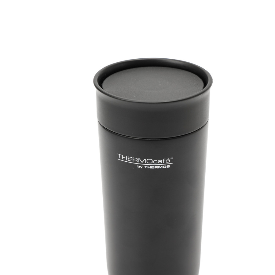 Vaso Térmico 360 ml con Tapa Pulsador Thermos Negro