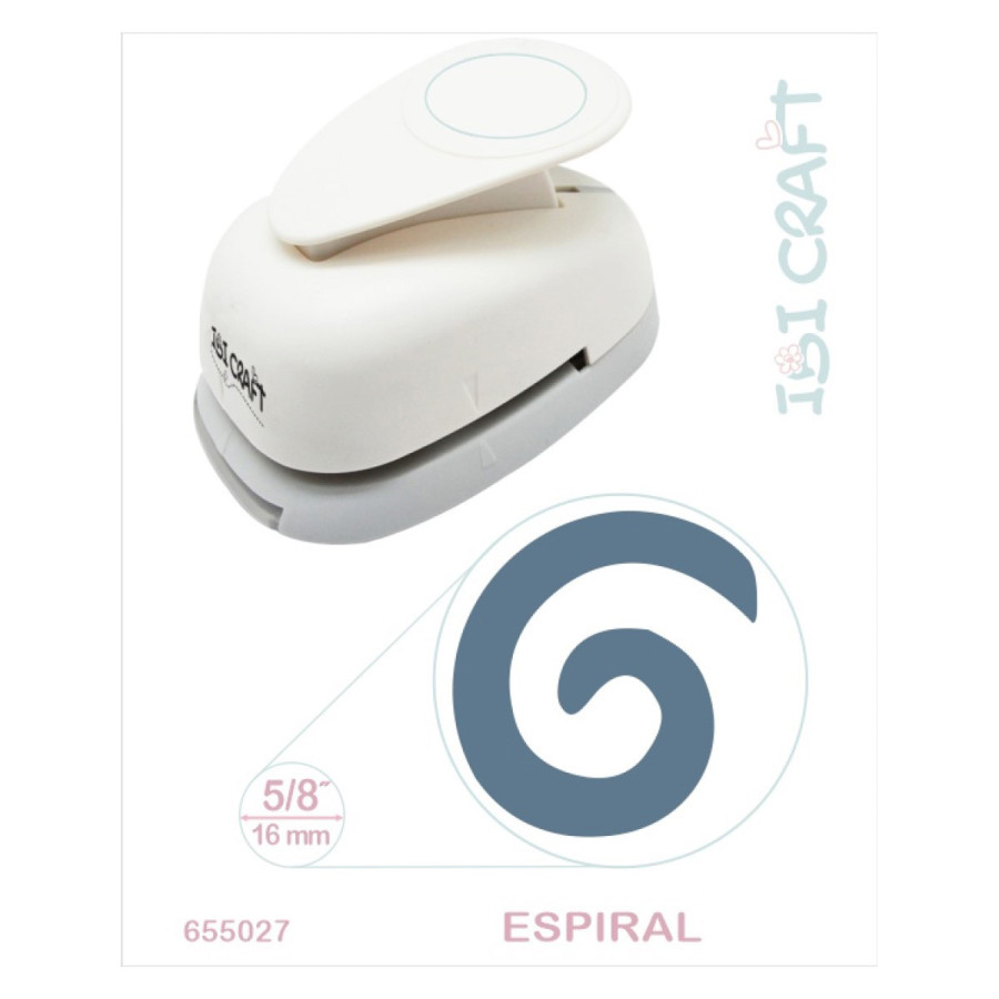 Peforadora Artística 17 mm Espiral Ibicraft