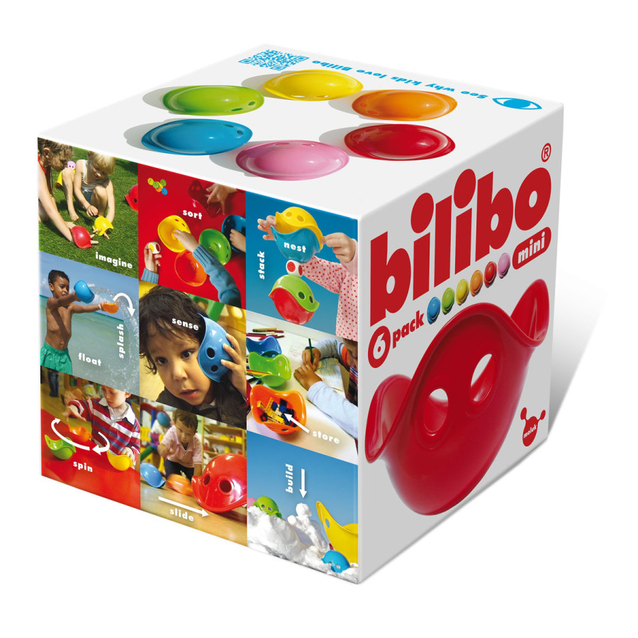 Juguete Bilibo Mini 12 cm Moluk x 6 un.