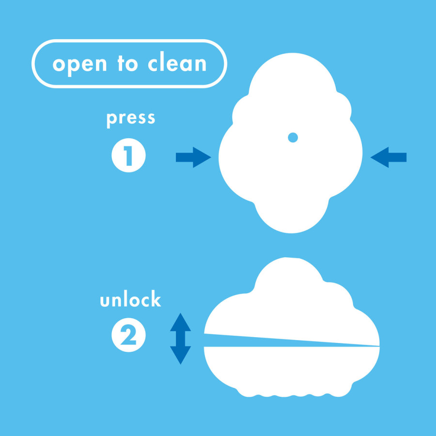 Nube de Lluvia de Juguete Pluï Blanca Moluk