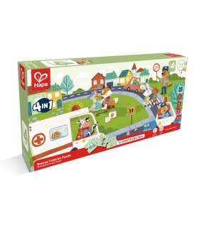 Puzle Vehículos de Rescate Hape