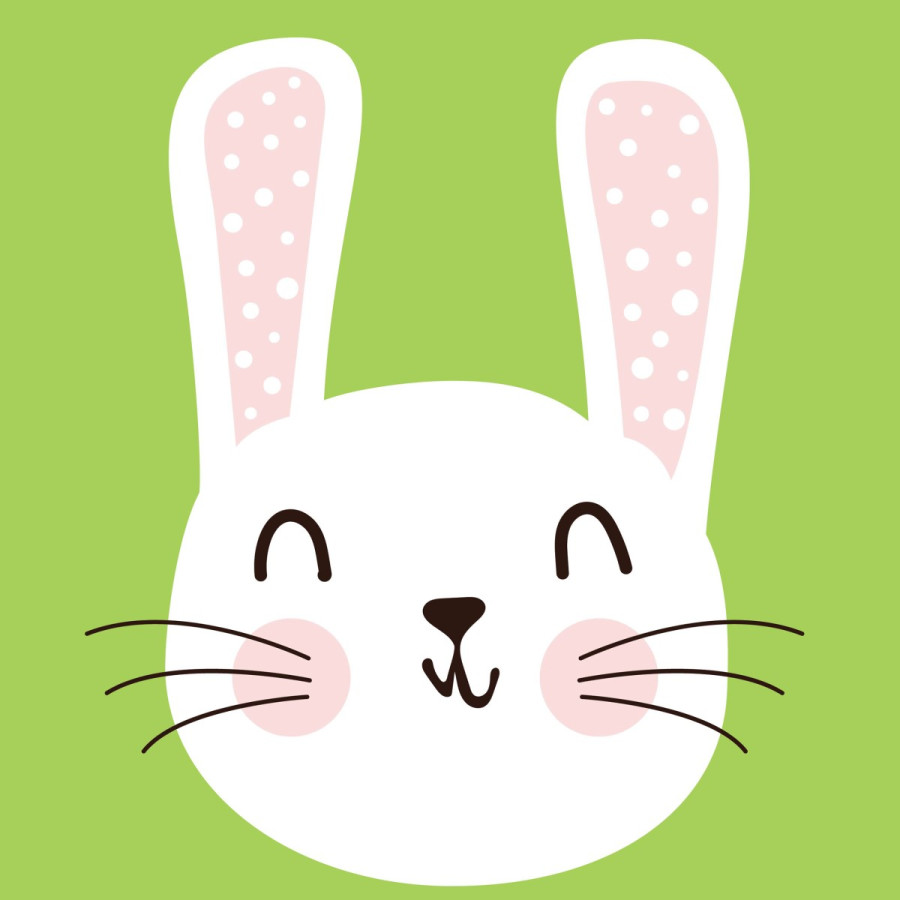 Servilletas 33x33 Cute Bunny