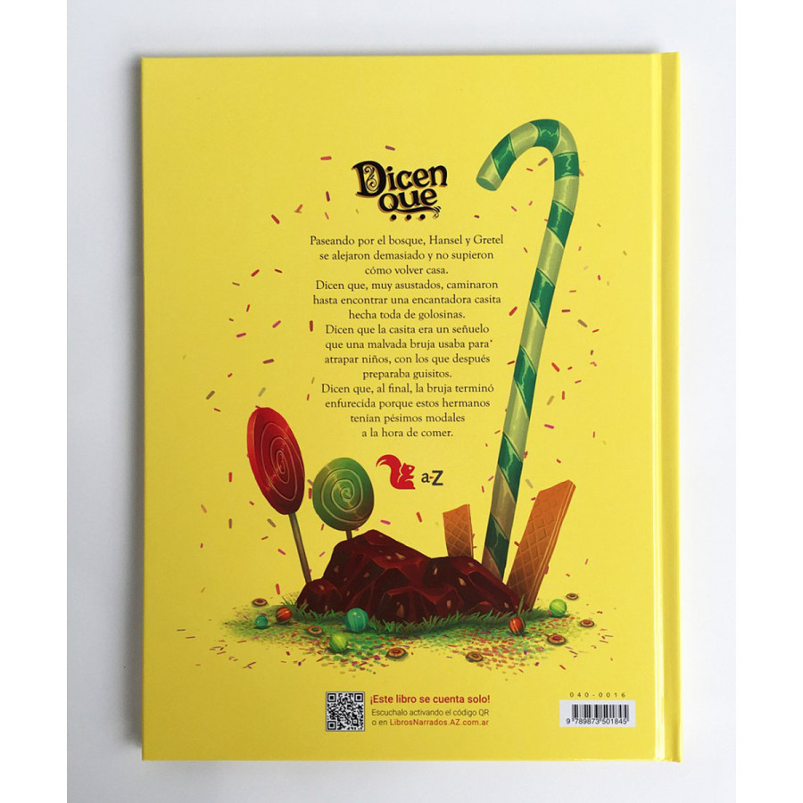 Libro Dicen que Hansel y Gretel