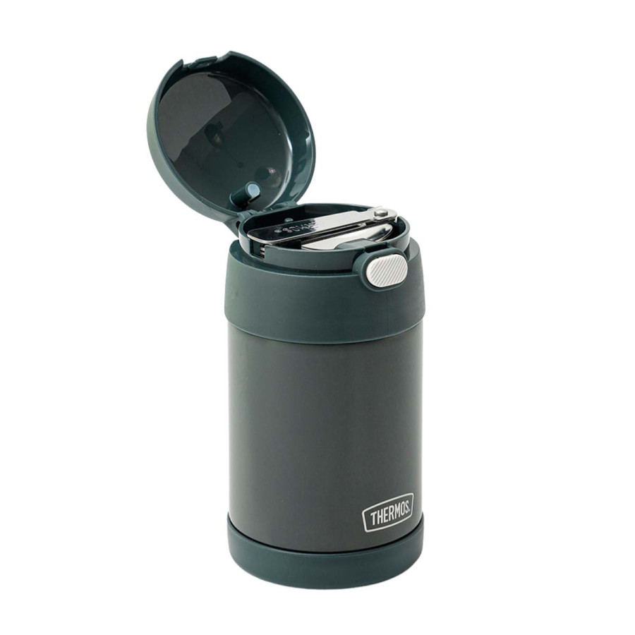 Termo para Alimentos con Cuchara Thermos Funtainer 470 ml Gris Plomo
