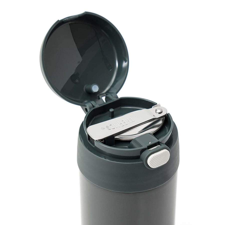 Termo para Alimentos con Cuchara Thermos Funtainer 470 ml Gris Plomo