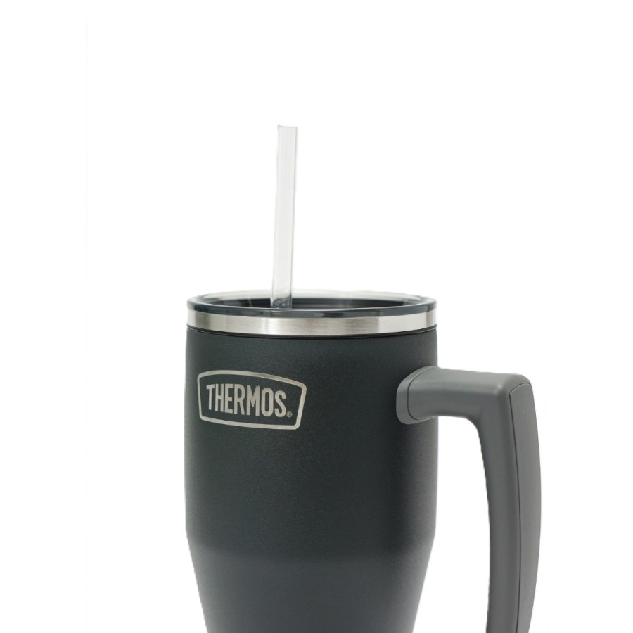 Vaso Térmico con Asa y Sorbete Thermos Classic 850 ml Gris