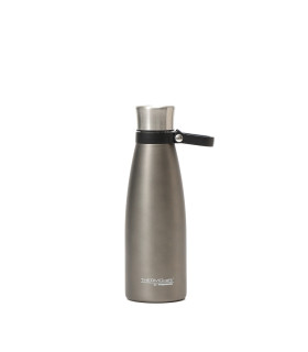 Botella Térmica 500 ml con Tapa a Rosca y Manija Thermos Gris