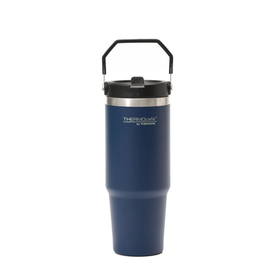 Vaso Térmico 880 ml con Tapa con Pico y Manija Thermos Azul