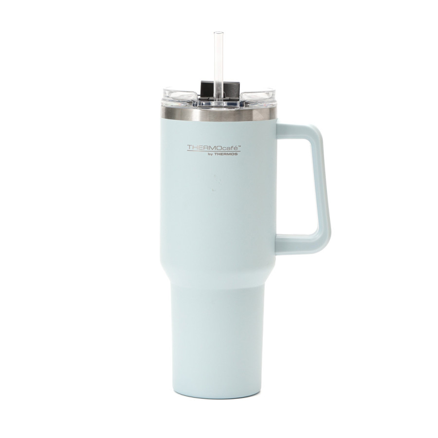 Taza de Viaje Térmica 1200 ml con Asa y Sorbete Thermos Celeste