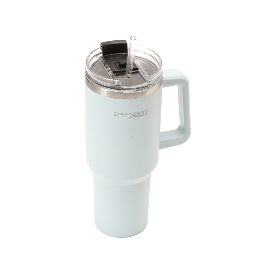 Taza de Viaje Térmica 1200 ml con Asa y Sorbete Thermos Celeste