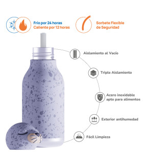 Botella Térmica Bestie Seal 460 ml Asobu