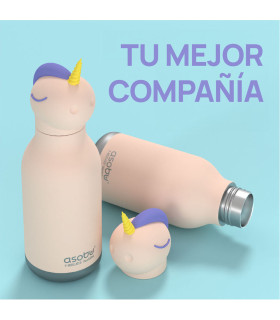 Botella Térmica Bestie Unicorn 460 ml Asobu
