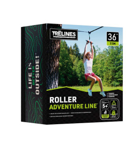 Tirolesa 11 m Roller Adventure Trelines Hape