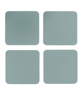 Posavasos Cuadrado Medium Verde Eucalipto Vacavaliente x 4