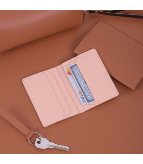 Tarjetero Doble Urban Rosa Vacavaliente