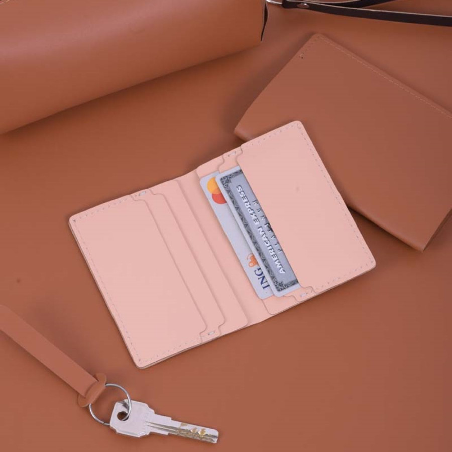 Tarjetero Doble Urban Rosa Vacavaliente