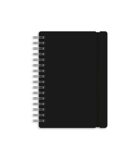 Cuaderno A5 Studio Rayado Negro Vacavaliente