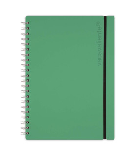 Cuaderno A4 Studio Liso Verde Lotus Vacavaliente