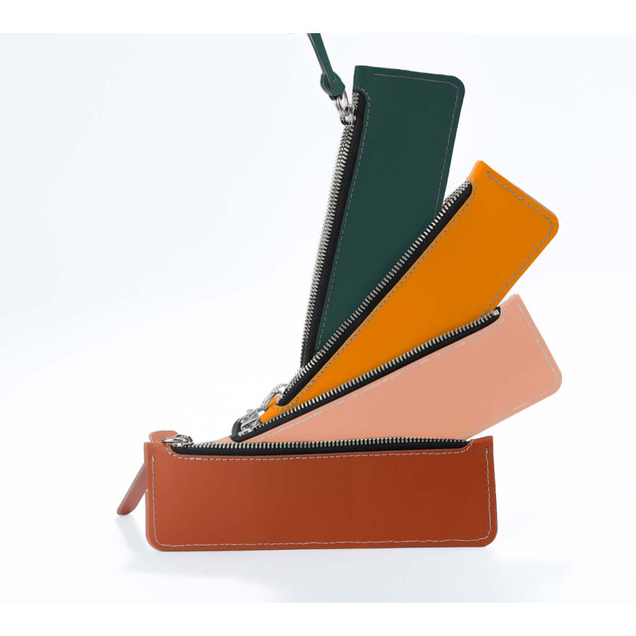 Cartuchera Urban Small Flat Calabaza Vacavaliente