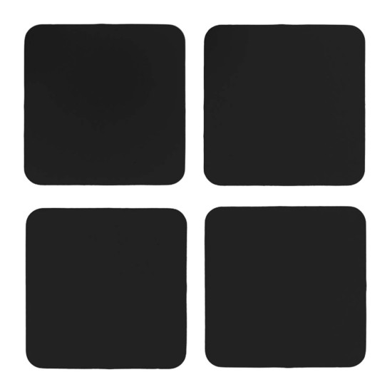 Posavasos Cuadrado Ruca Negro Vacavaliente x 4