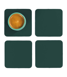 Posavasos Cuadrado Ruca Verde Amazonia Vacavaliente x 4
