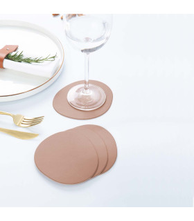 Posavasos Piedra Ruca Nuez Vacavaliente x 4