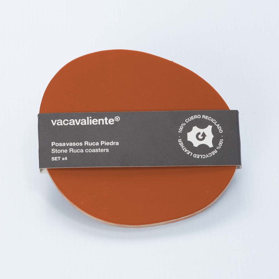 Posavasos Piedra Ruca Mattone Vacavaliente x 4