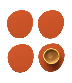 Posavasos Piedra Ruca Mattone Vacavaliente x 4