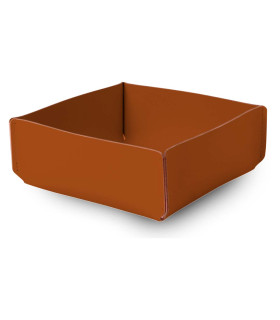 Canasta Ruca Cuadrada Large Mattone Vacavaliente