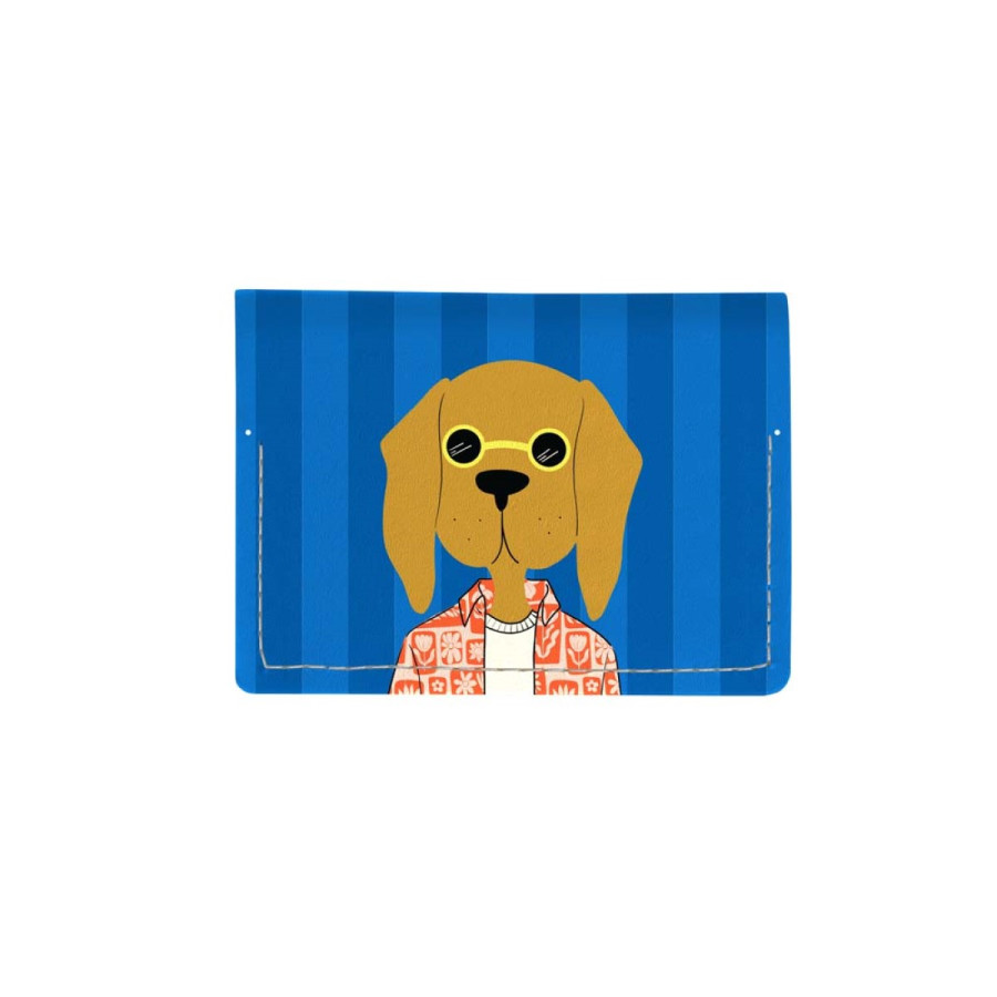 Tarjetero Doble Mariisore Dog Hipster Vacavaliente