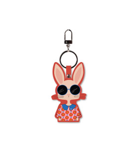 Llavero Charm Mariisore Bunny Hipster Vacavaliente
