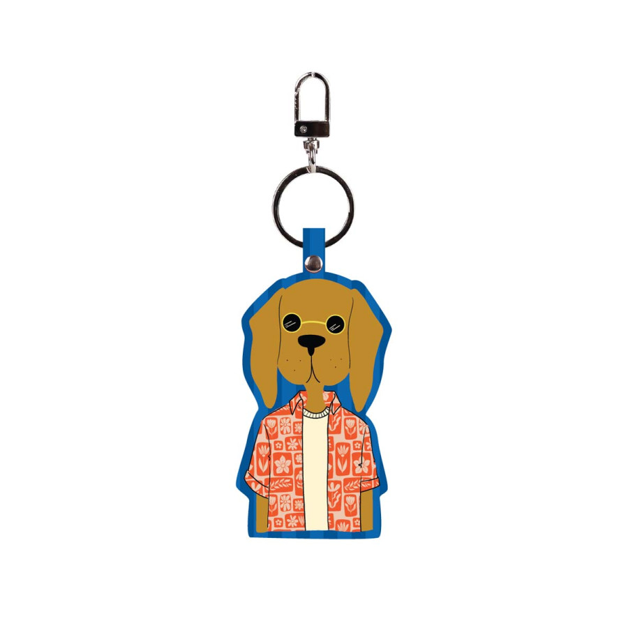 Llavero Charm Mariisore Dog Hipster Vacavaliente