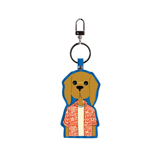 Llavero Charm Mariisore Dog Hipster Vacavaliente