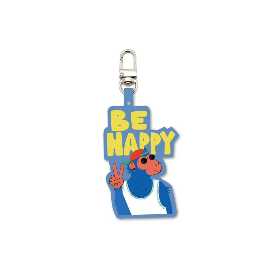 Llavero Charm Mariisore Monkey Hipster Vacavaliente