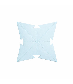 Estrella para Armar 28 cm Verde