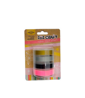 4 Cintas para Rotular Motex 9 mm x 3 m Especial Ibicraft