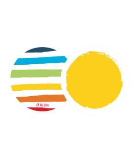 Posavasos Rayas Y Lunares Multicolor X 8