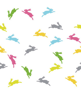 Servilletas 33 x 33 cm Colorful Bunnies