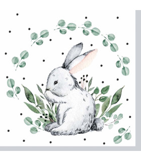 Servilletas 33 x 33 cm Sweet Bunny