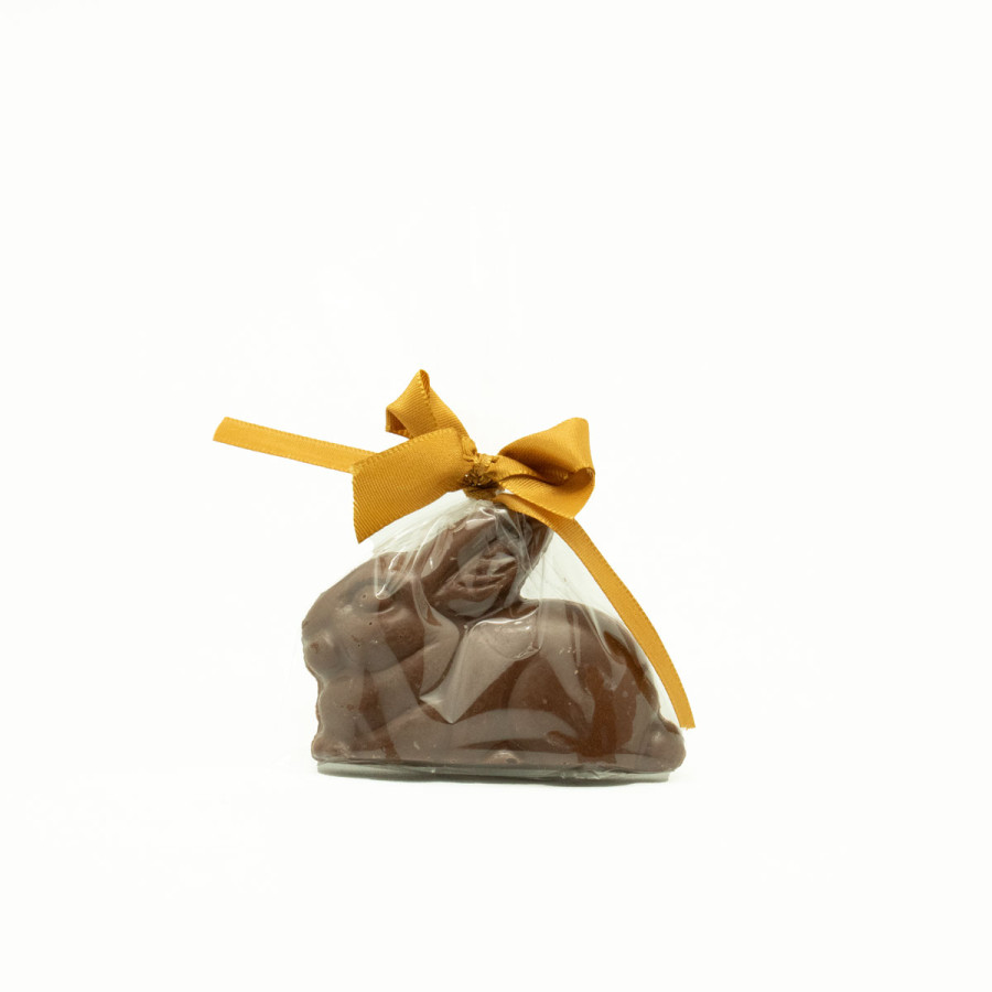 Conejo de Chocolate con Leche Macizo Alparamis 22 gr