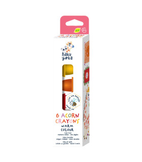 Crayones Bellota Warm Colour Haku Yoka x 6
