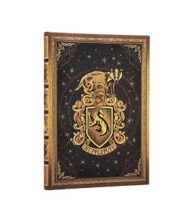 Cuaderno 13 x 18 cm Casa Hufflepuff Rayado Paperblanks
