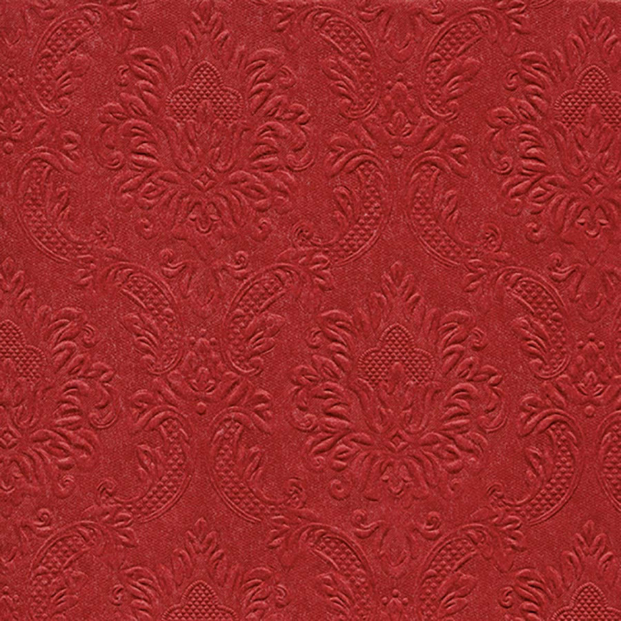 Servilletas 33 x 33 cm Ornament Red Xmas