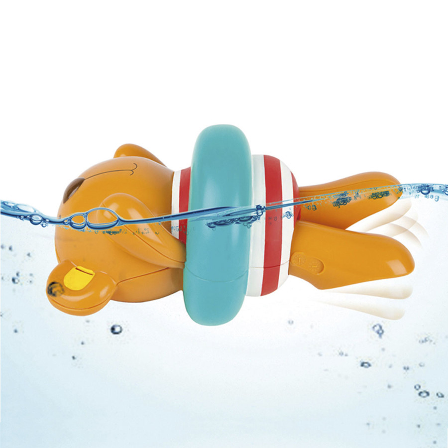Osito Nadador a Cuerda de Juguete Hape