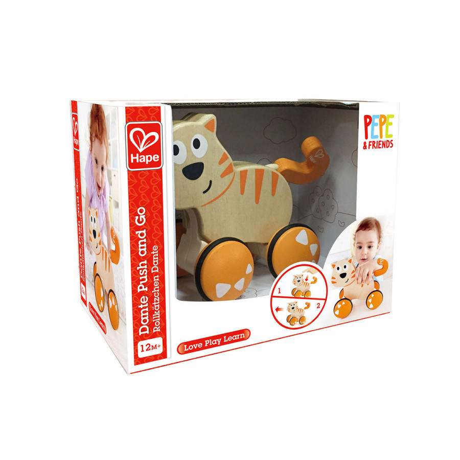 Juguete de Empuje Gato Dante Hape