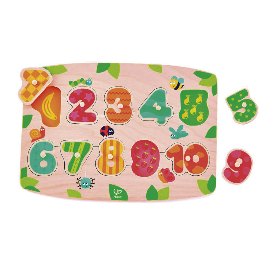 Rompecabezas de Números Hape Juego Didáctico