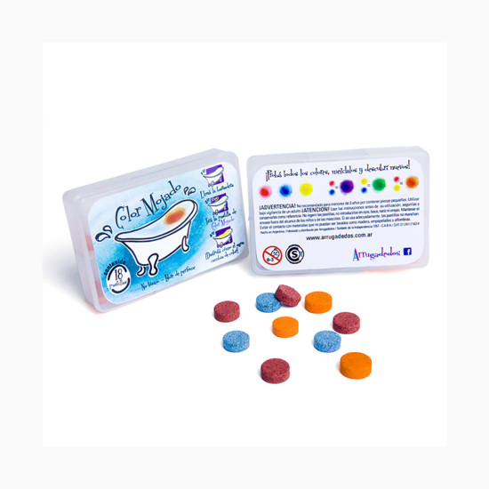 Pastillas que Cambian Color del Agua