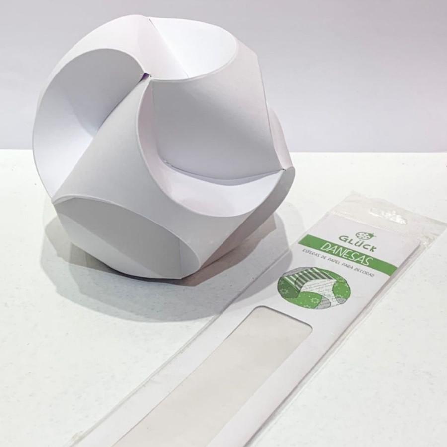 Danesa para Armar Blanca 15 cm