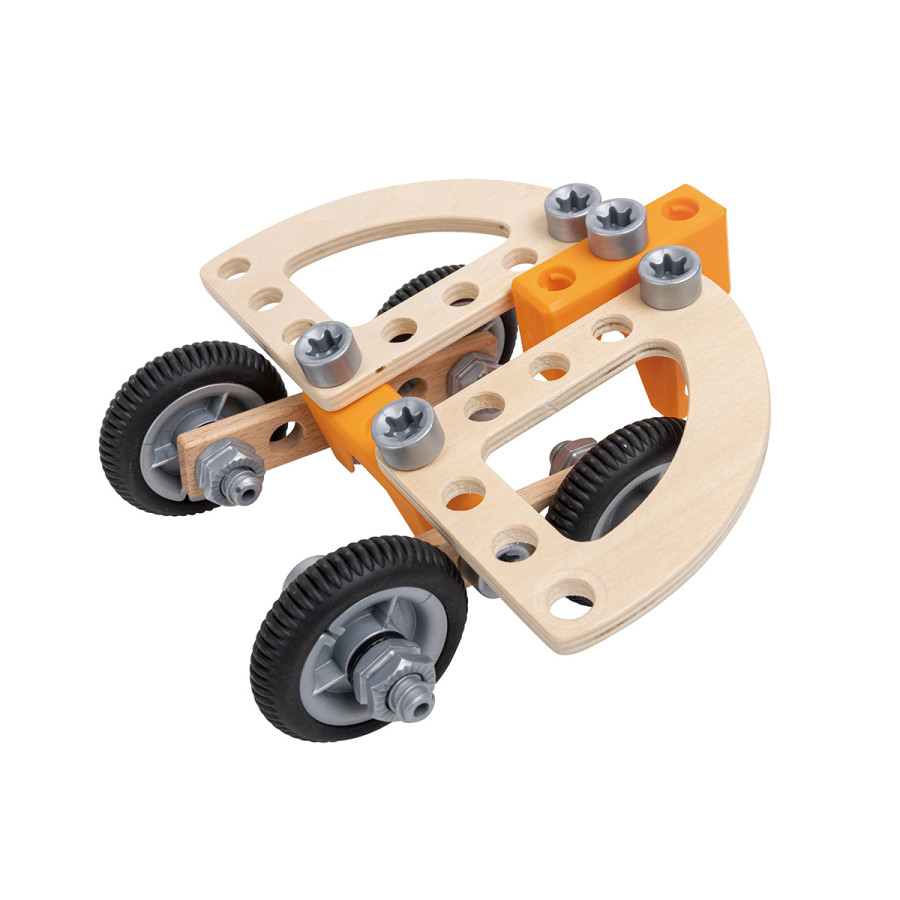 Set de Construcción de Auto 37 Piezas Junior Inventor Hape